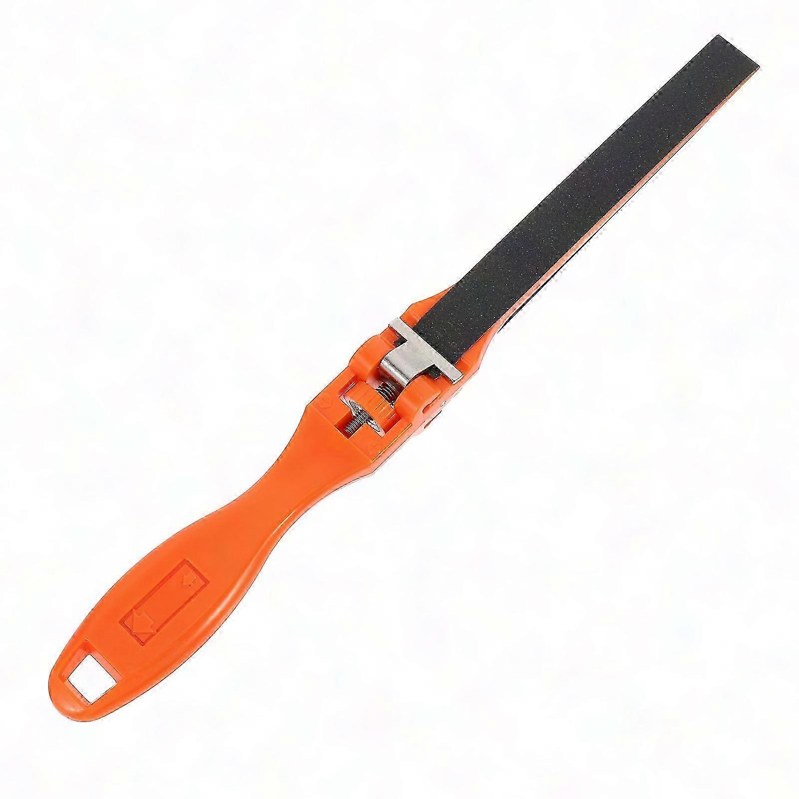 Aufsteckbarer Schleifpapierhalter Zum Schleifen Und Polieren – Handwerkzeug Für Handwerker, Zum Entgraten Und Für Instandhaltungsarbeiten, 26,9 X 3 X 1,8 Cm, 1 Stück