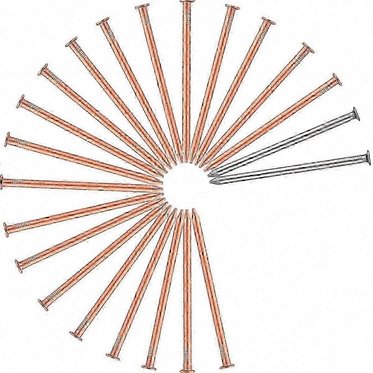 20 Kupfer-baumstumpfentferner, 8,9 Cm, Wurzelstopper Mit 2 Stahlspitzen