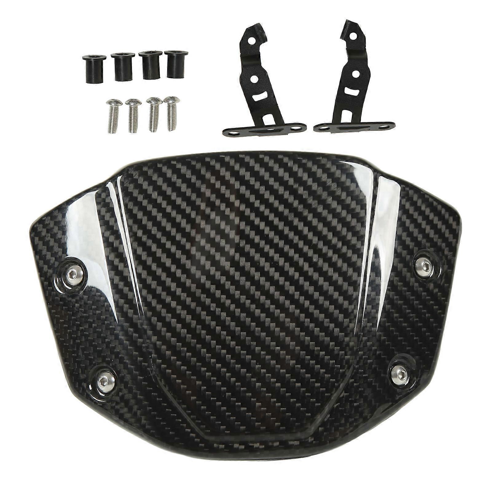 Windschutzscheibe Für Honda Cb650r (2019–2022), 3k-carbonfaser-windabweiser, Ersatz-schutzscheibe, Kompatibel Mit Honda, Rennsport-design, Einzigartiges Set