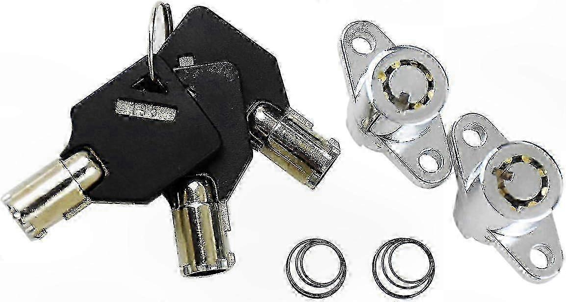 Motorrad-satteltaschenschloss Mit Schlüsseln Für Touren, Kompatibel Mit Electra Glide Road Glide Street Glide Road King 2014-2018, 2er-set, Erhöhte Sicherheit Für Gepäck.