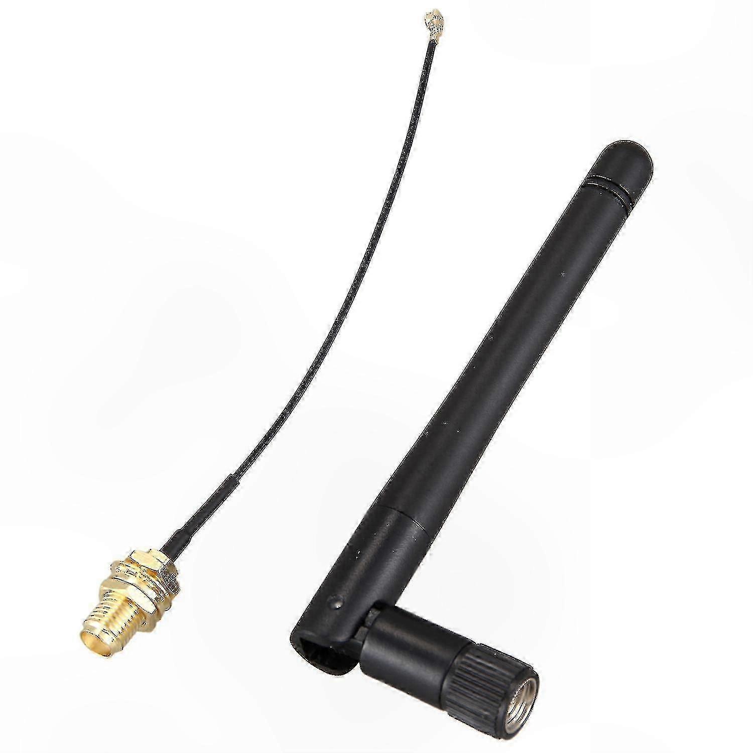 433-mhz-3-dbi-antenne, Wasserdichte Gummiantenne, Rp-sma-stecker, Ipx-auf-sma-kabel, Verlängerung Für Gsm Lorawan, Hohe Verstärkung, Wetterfester Adapter