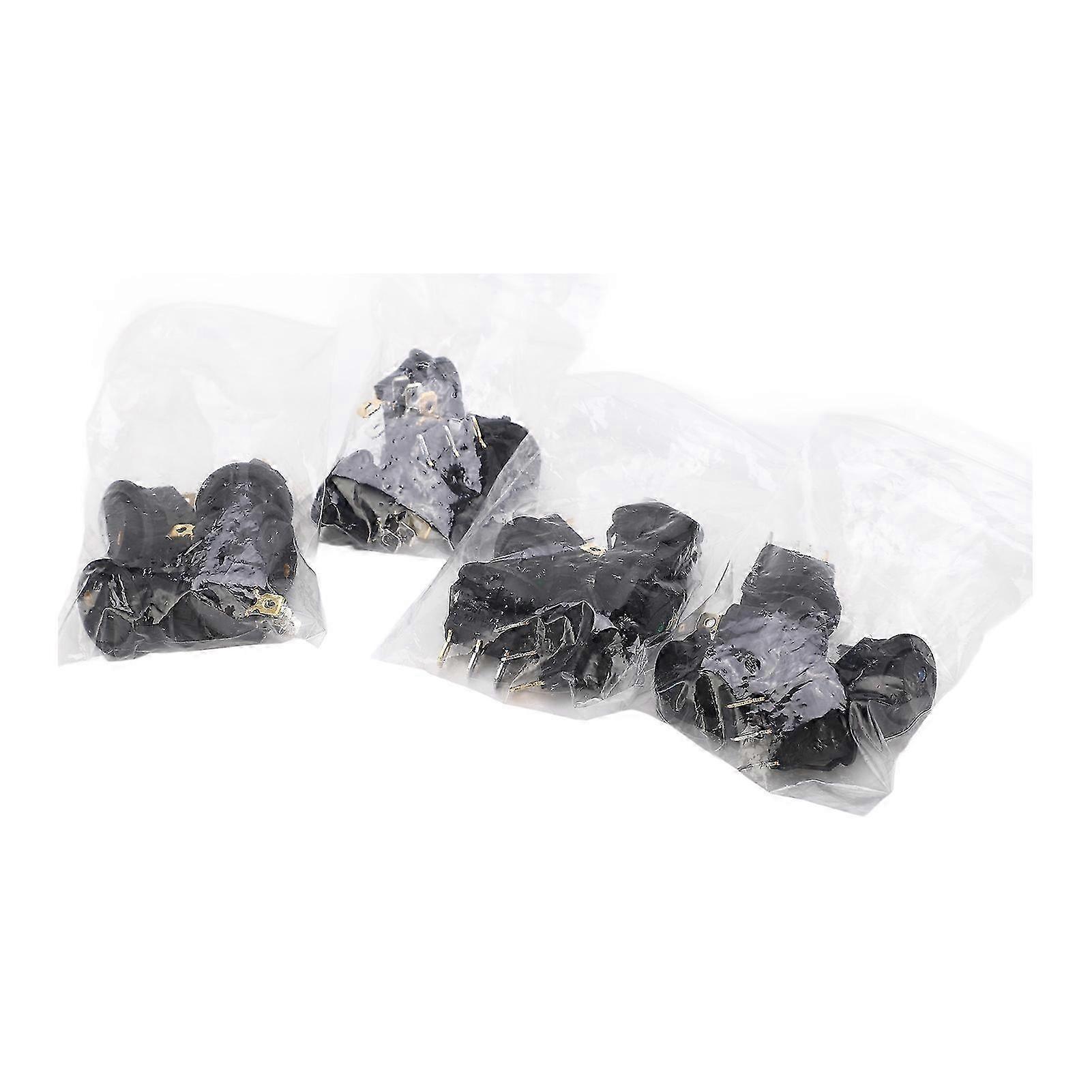 Runder Led-wippschalter, 12 V, 2 Positionen, 3 Pins, 20er-packung, Abs, Ein/aus Für Industrieanlagen