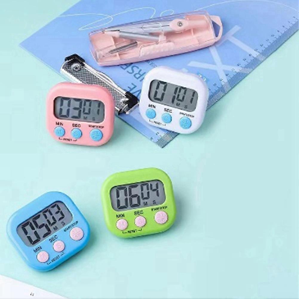 Magnetischer Digitaler Küchentimer Mit Akustischem Alarm Und Led-zähler, C