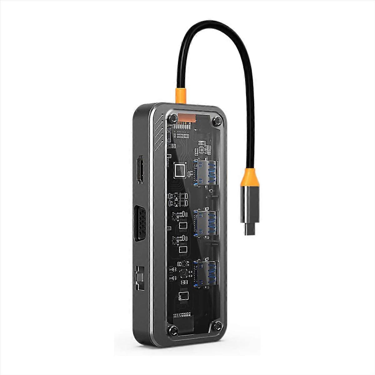10-in-1 Usb-c Dockingstation Für Laptops /pro