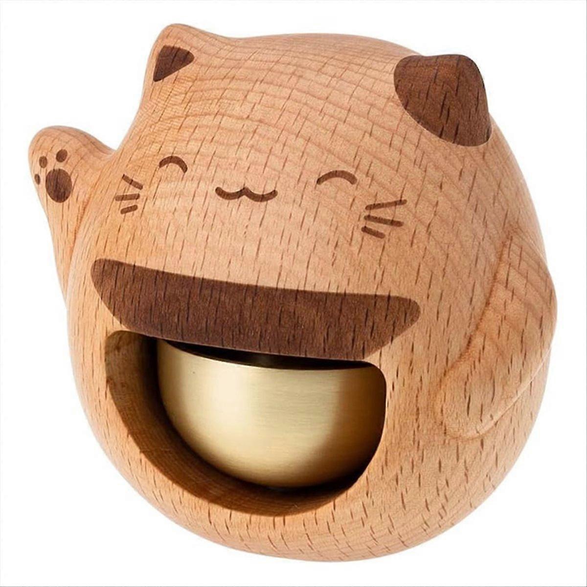 Türklingel Für Ladenbesitzer, Türglocke Mit Butterfunktion, Glockenkasten Aus Messing In Holzoptik, Türklingel Für Das Haus