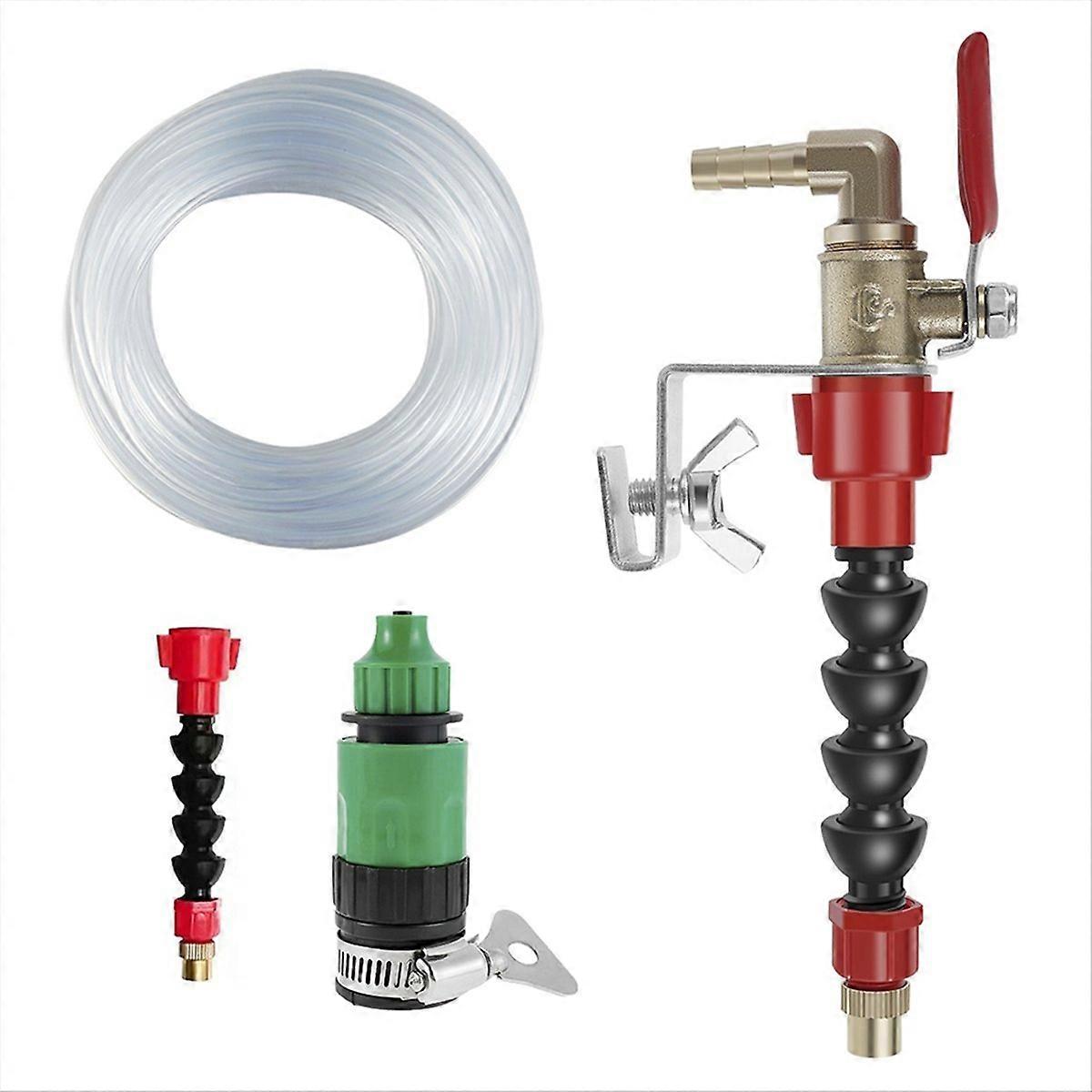 Wassersprinkler Für Schneidemaschinen, Nichtleitende Düse, Zur Schnellen Staubentfernung Und Reinigung.