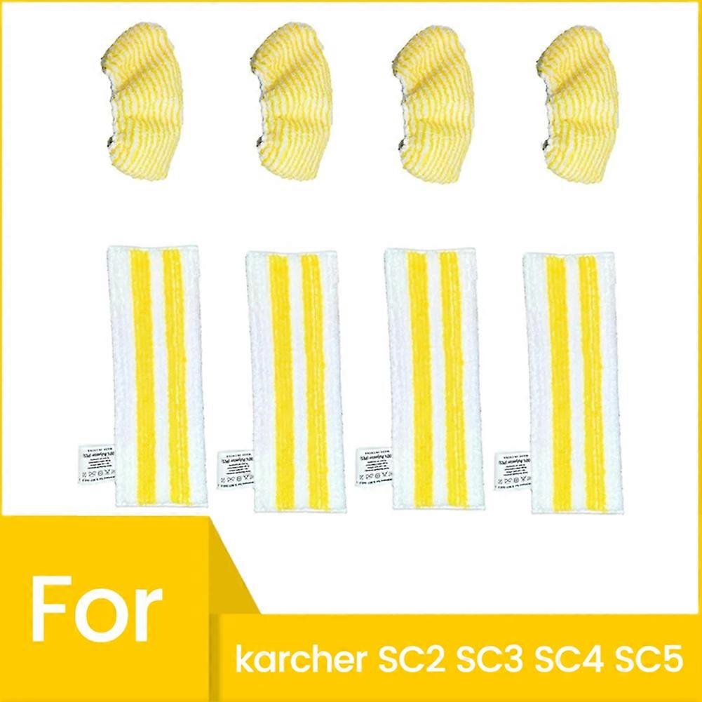 Packung Mit 8 Ersatz-mikrofasertüchern Für Kärcher Sc2 Sc3 Sc4 Sc5 Dampfreiniger