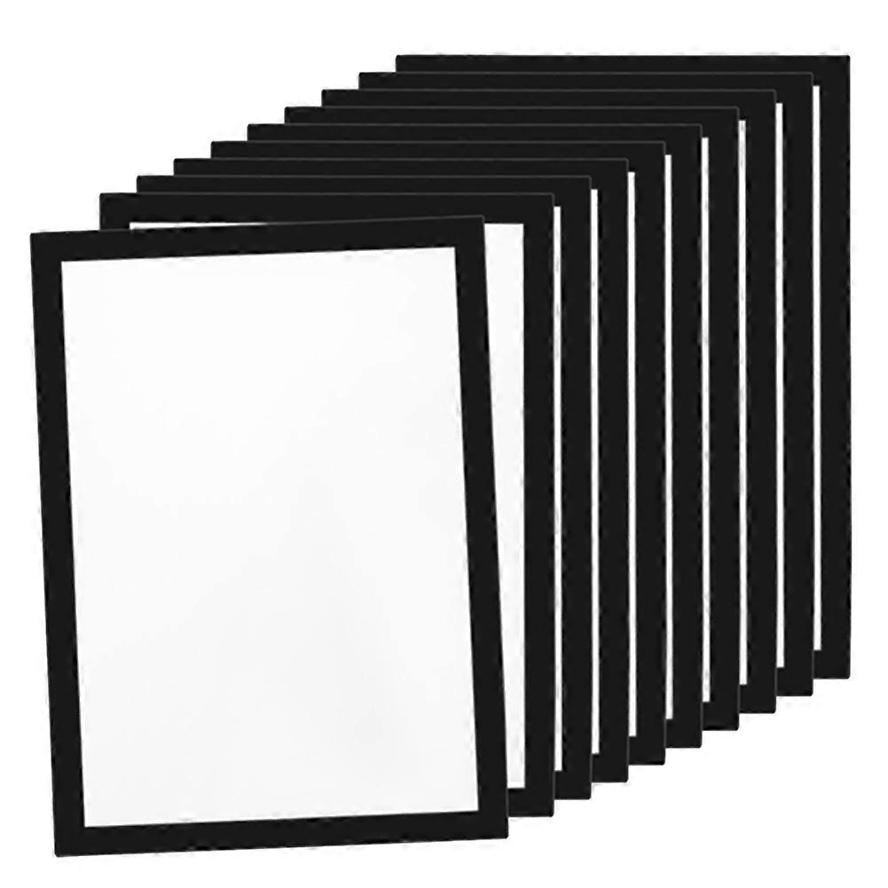 Set Mit 10 Magnetischen A4-bilderrahmen Für Kunstwerke, Selbstklebende Magnetische Fotorahmen Für Diamantmalerei, Ausstellungsrahmen