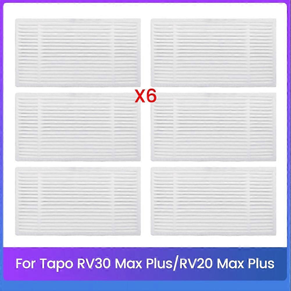 Ersatzteile Für Tapo Rv30 Max / Rv30 Max Plus / Rv20 Max / Rv20 Max Plus Saugroboter: Filter (6er-pack).