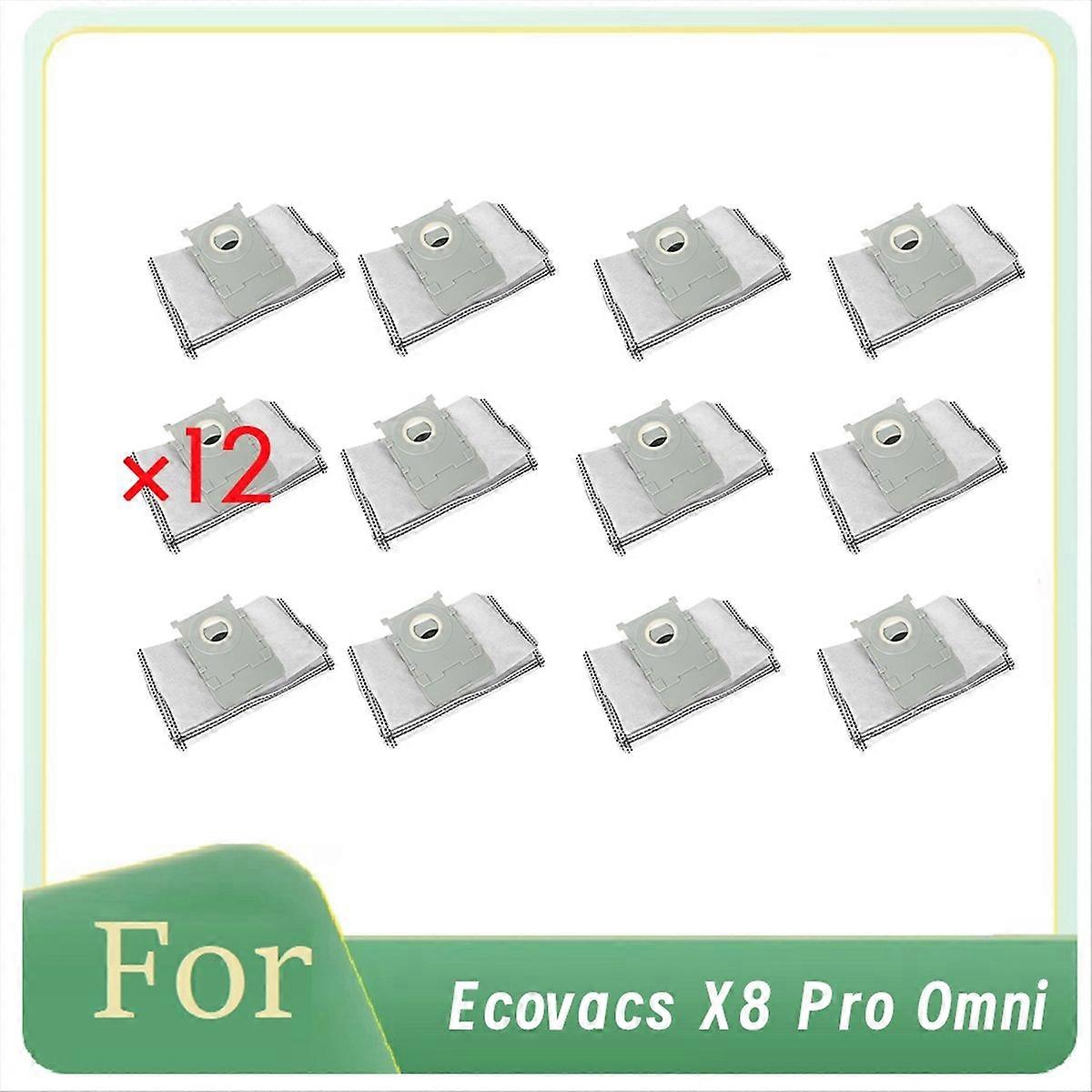 12 Staubbeutel Für Den X8 Pro Omnidirektionalstaubsauger: Zubehör Für Mehr Reinigungseffizienz