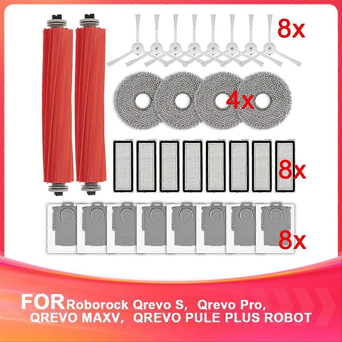 Ersatzteile Für Die Saugroboter Qrevo S, Qrevo Pro, Qrevo Maxv Und Qrevo Plus: Rotierende Bürsten, Staubbeutel