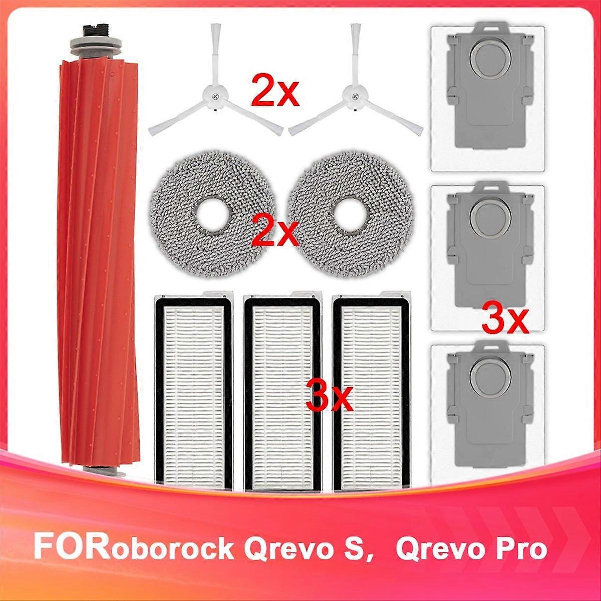 Ersatzteile Für Die Saugroboter Qrevo S, Qrevo Pro, Qrevo Maxv Und Qrevo Plus: Rotierende Bürste, Staubbeutel, Filter, Wischmopp