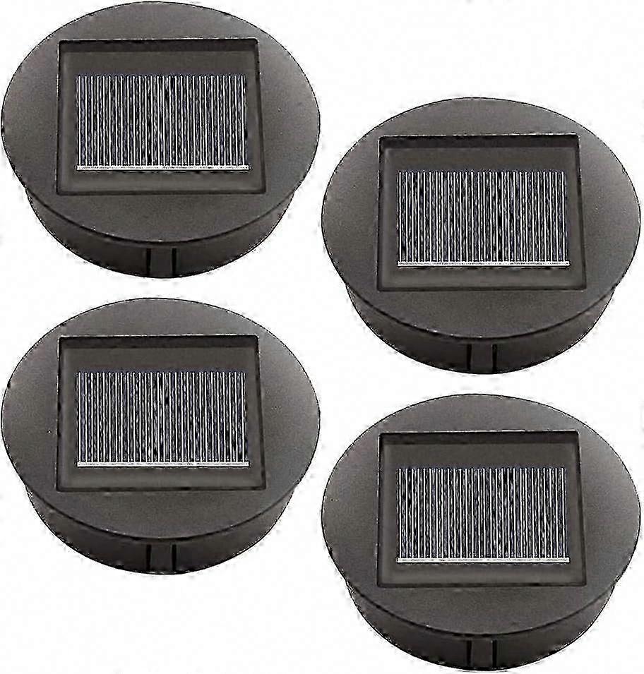 4er-pack Solar-led-ersatzleuchten Für Die Decke, Solarpanel-lampenschirm