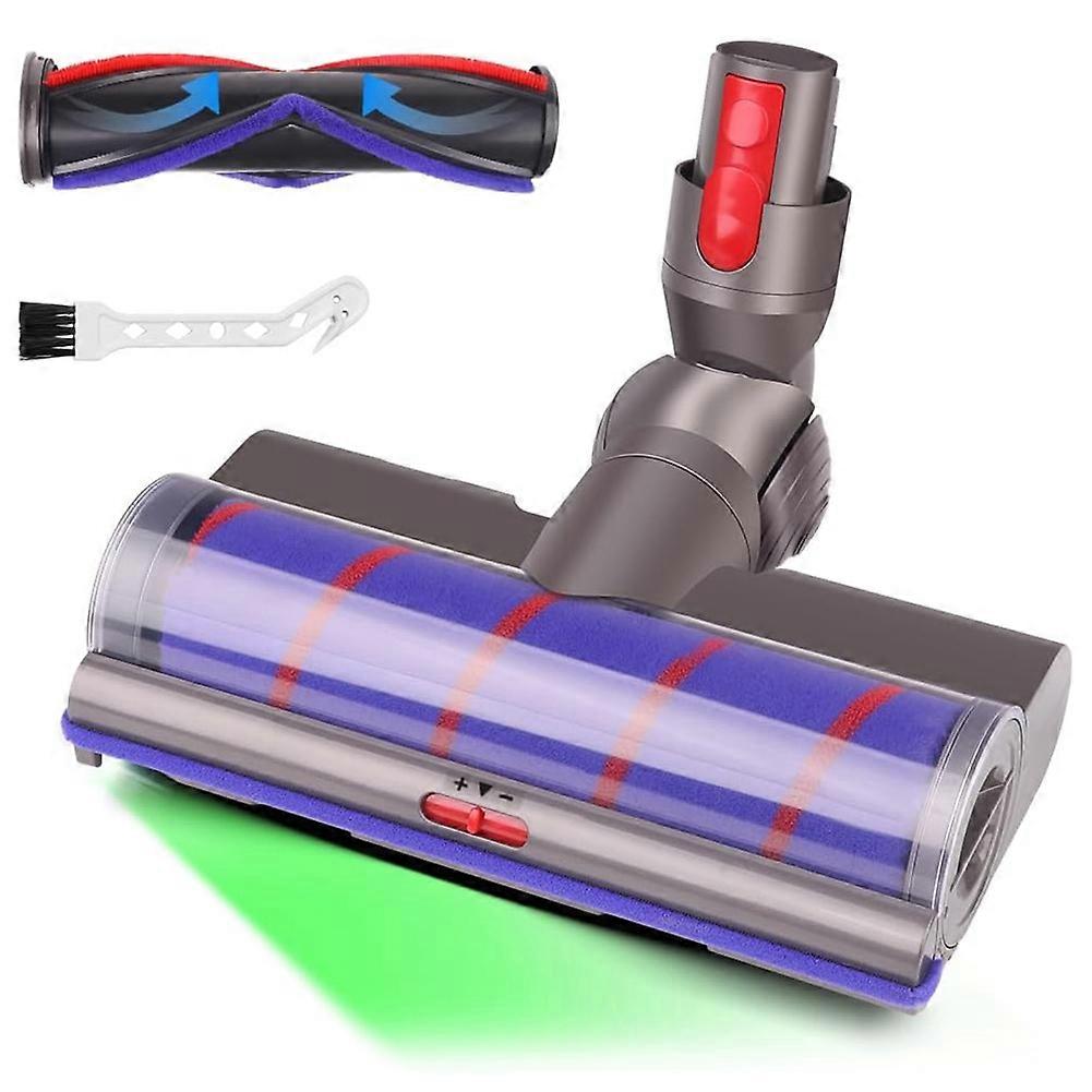 Ersatzbürstenkopf Für Staubsauger Der Modelle V7, V8, V10, V11, V15 Und Sv12, Mit Led-scheinwerfern Und Rotierender Bürstenwalze.