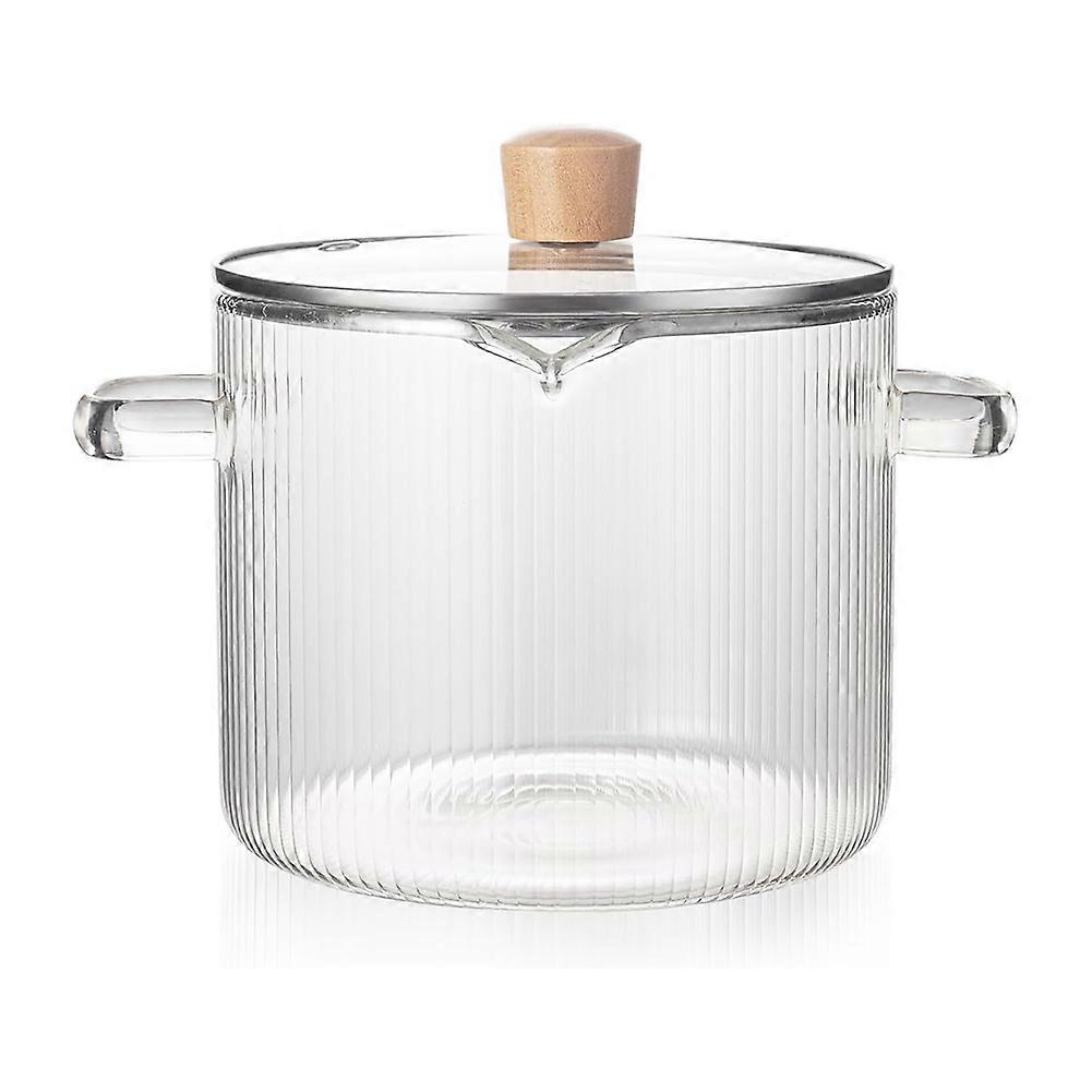 Borosilikatglas-kochtopf Mit Deckel - 1,8 L (60 Oz)
