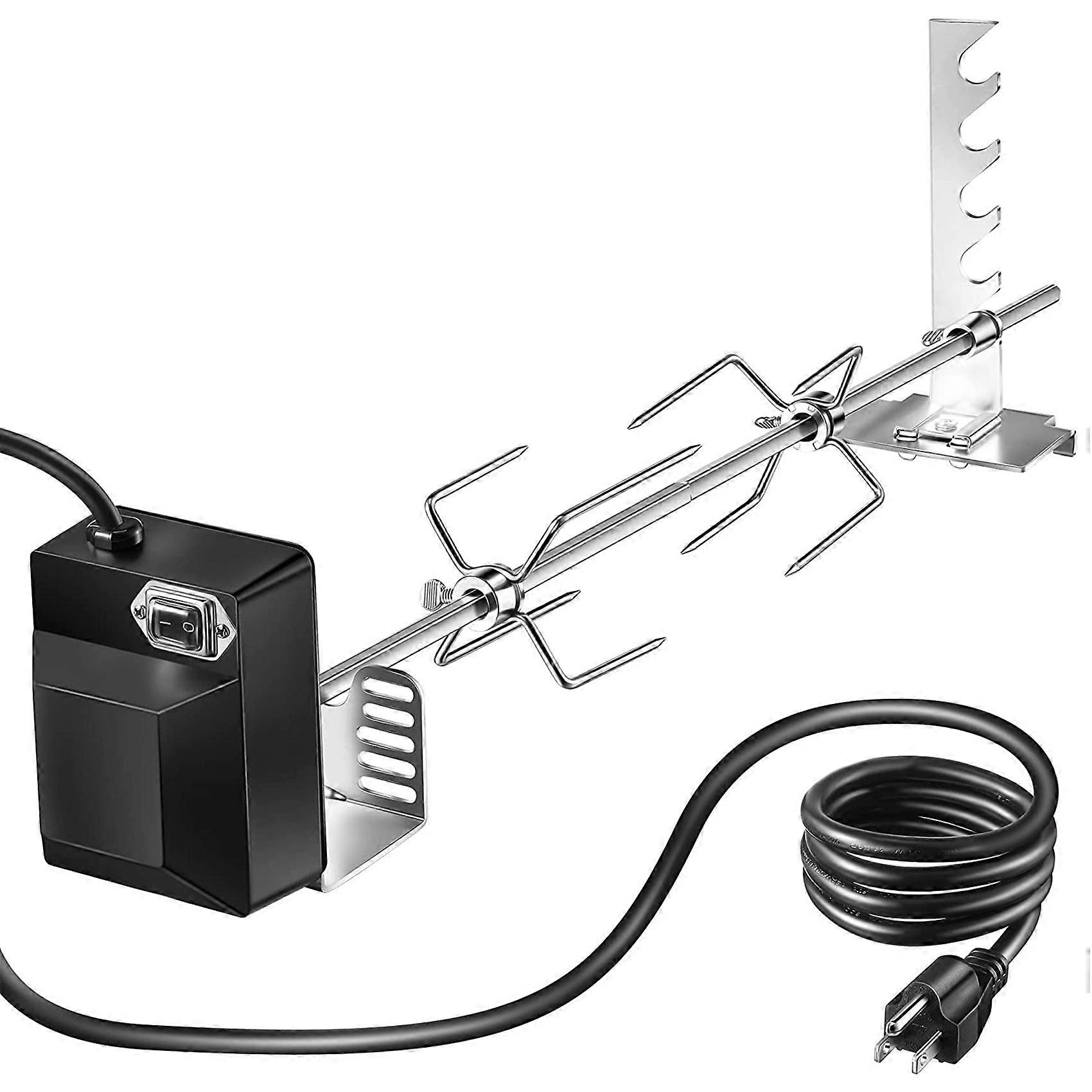 Universelles Drehspieß-set Mit 71,12 Cm Sprühlanze, Komplettem Ständer Und Universellen Befestigungsschrauben – Us-stecker
