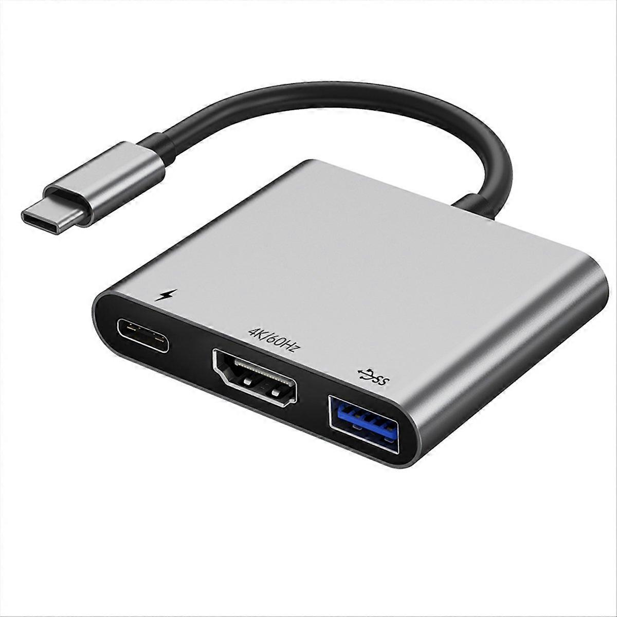 Usb-c-adapter Kompatibel Mit 4k-video, Usb 3.0 Und 100-w-pd-schnellladung Für Galaxy-geräte