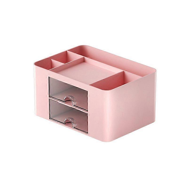 Schreibtisch-organizer, Multifunktionaler Stiftehalter Für Die Büroschublade – Rosa