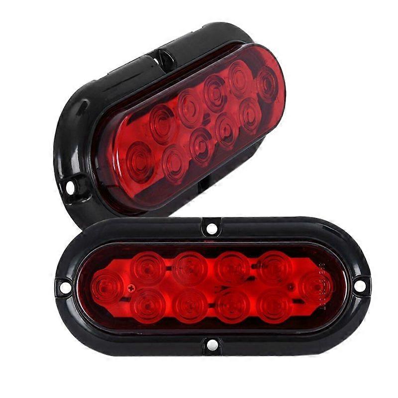 15 Cm (6 Zoll) Rote Led-rückleuchte Mit Blinkern, Kontrollleuchten Und Bremslicht