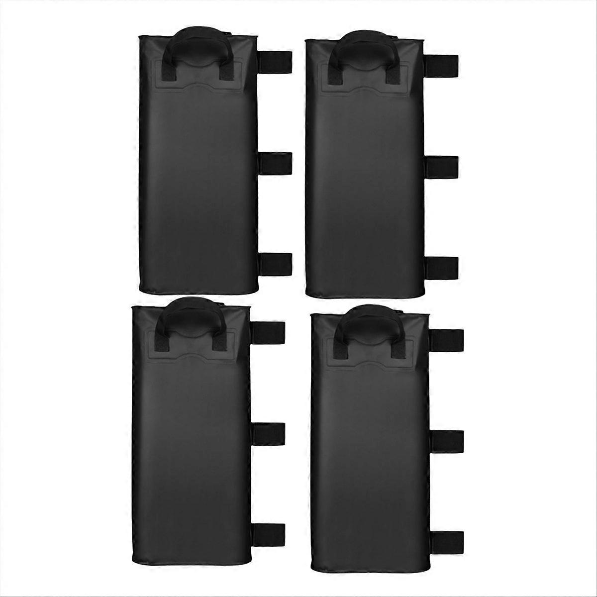 Wasserballastsäcke Für Pavillons (4er-set), 100 Kg Gewicht Für Pavillons Und Zelte, 4 Gewichte Für Pavillonbeine, Up Canopy Modell, 25 L, Schwarz