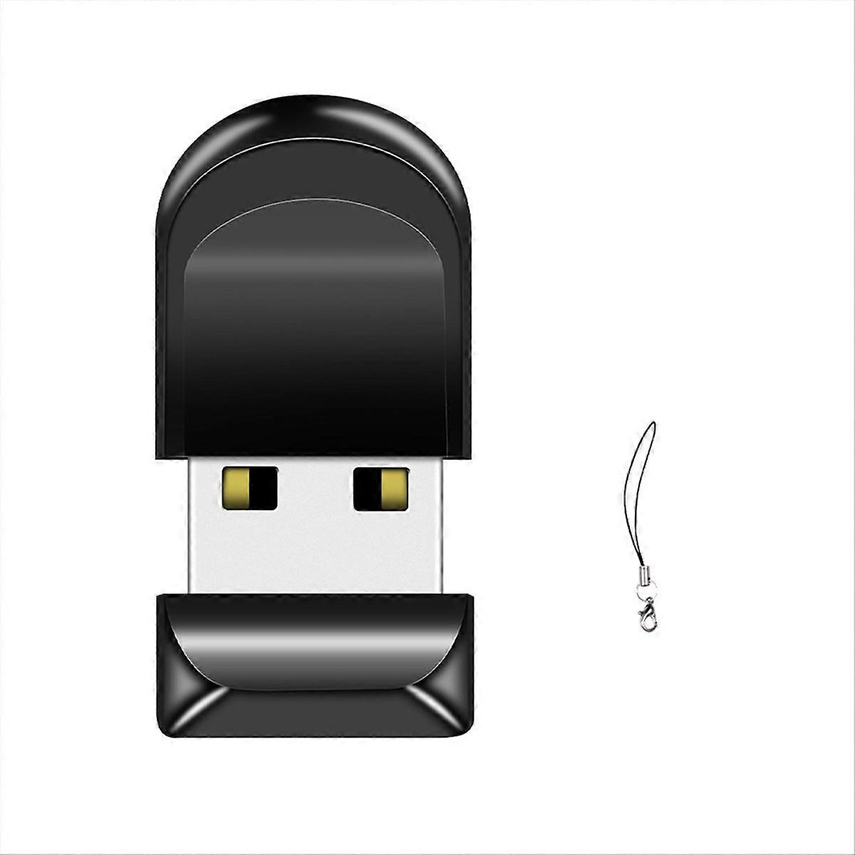 32 Gb Schwarzer, Wasserdichter Mini-usb-stick, Tragbarer Speicher Für Pc