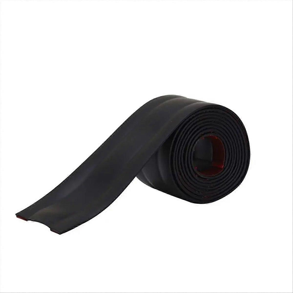 Selbstklebende, Dekorative Pvc-kabelrinne, Schwarz, Mit Stufenschutz, Freiliegendes Kabelrohr Für Elektrische Kabel.
