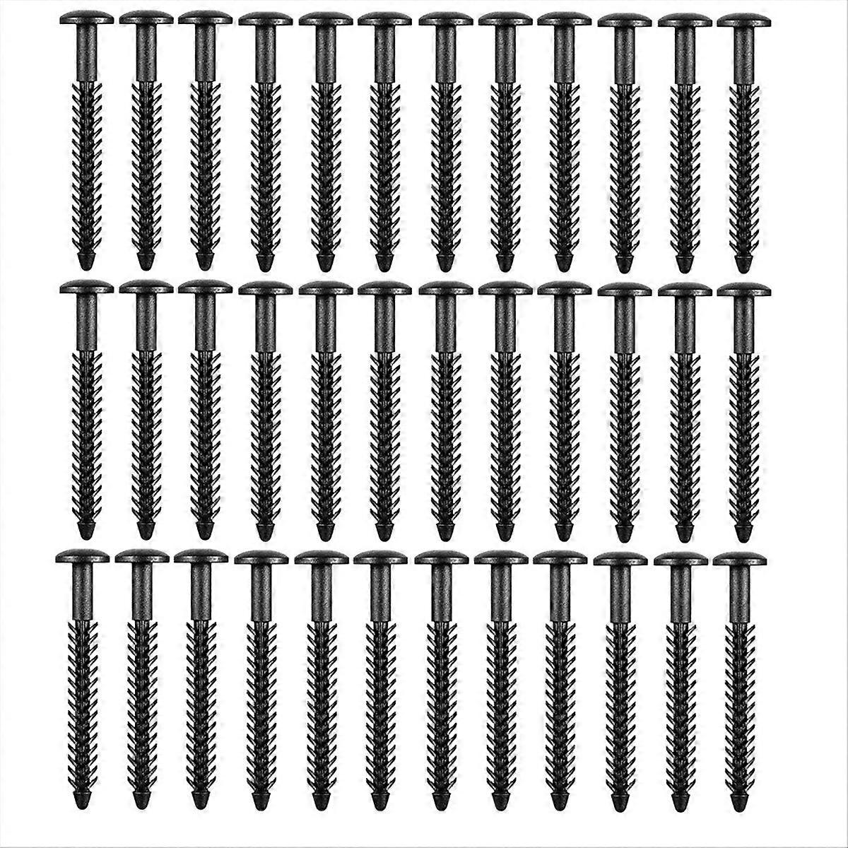36-teiliges Befestigungsset Für 3-zoll-vinyl-fensterläden, Inklusive Dübel, Schrauben Und Anker Für Fensterpaneele (schwarz)