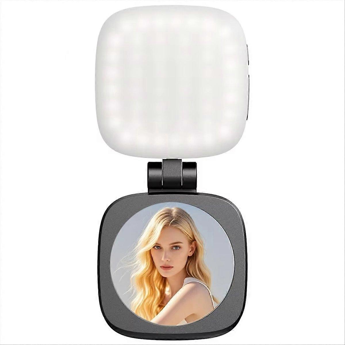 Magnetische Zusatzleuchte Für Live-streaming, Handy-ringlicht, Spiegel, Beauty-selfie-licht, Kompakte Und Tragbare Schwarzlichtlampe
