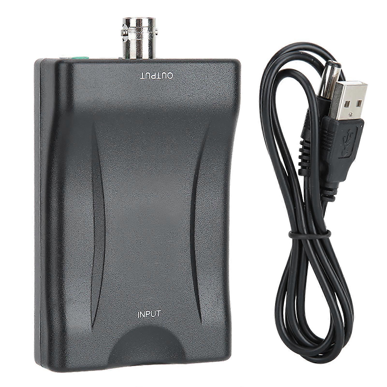 Schwarzer Hdmi-zu-bnc-videokonverter, Pal/ntsc-kompatibel, Für Dvd-recorder Und Überwachungssysteme