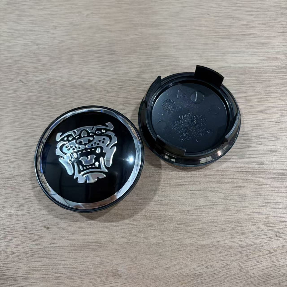 59-mm-radnabenkappen, Kompatibel Mit Jaguar Xf, Xjl, Xk Und X-type, Schwarze Felgennabenkappen Ohne Logo, Auto-radnabenkappen, 4er-set