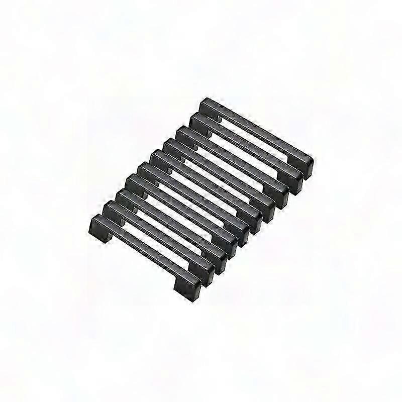 10 Schwarze T-förmige Türgriffe Aus Aluminiumlegierung Für Küchenschränke, 160 Mm Lochabstand