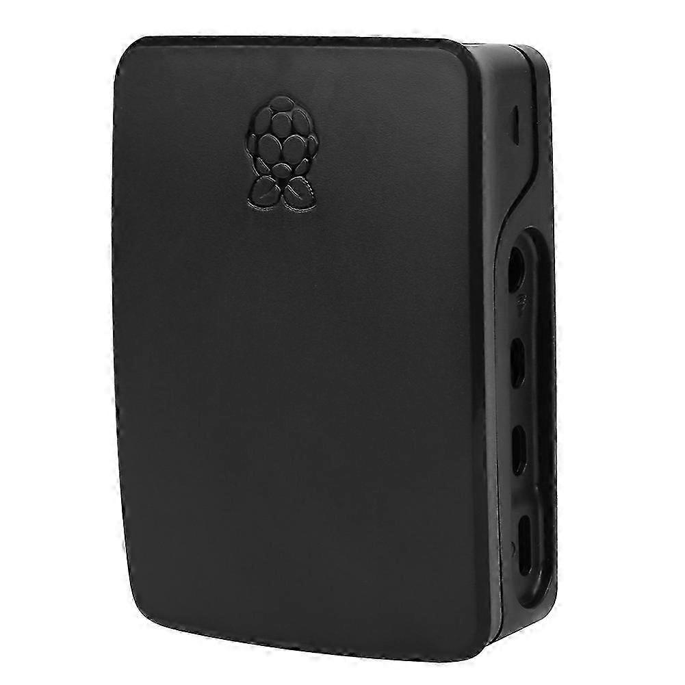 Einrastbare Abs-schutzhülle Für Raspberry Pi 4b, Schwarz, Korrosionsbeständig, Präzise Aussparungen, Stoßfeste Hülle