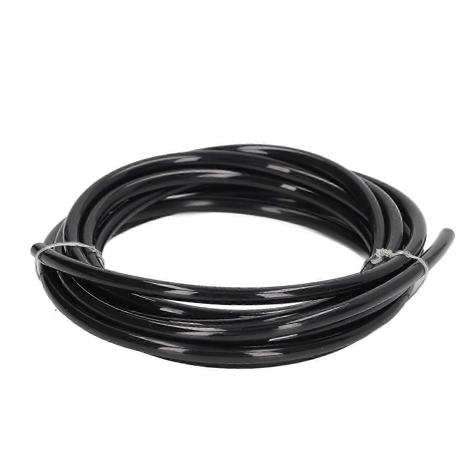 6x4 Mm Schwarzer Kunststoff-pneumatikschlauch, 5 Meter, Für A3/a4 Uv-fototintenstrahldrucker-tintentransfer, Flexible Flüssigkeitsleitung