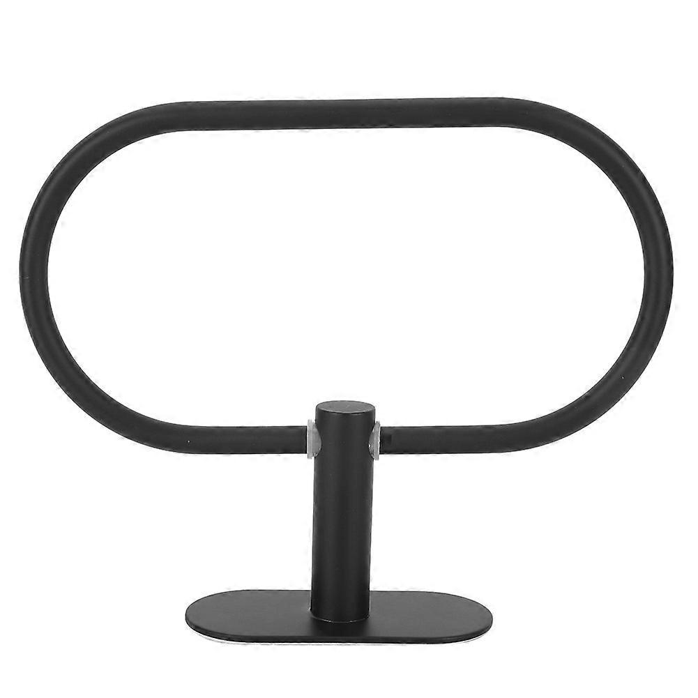 Wandmontierter Handtuchhalter Aus Edelstahl 304, Schwarzes Badezimmer-ablagefach