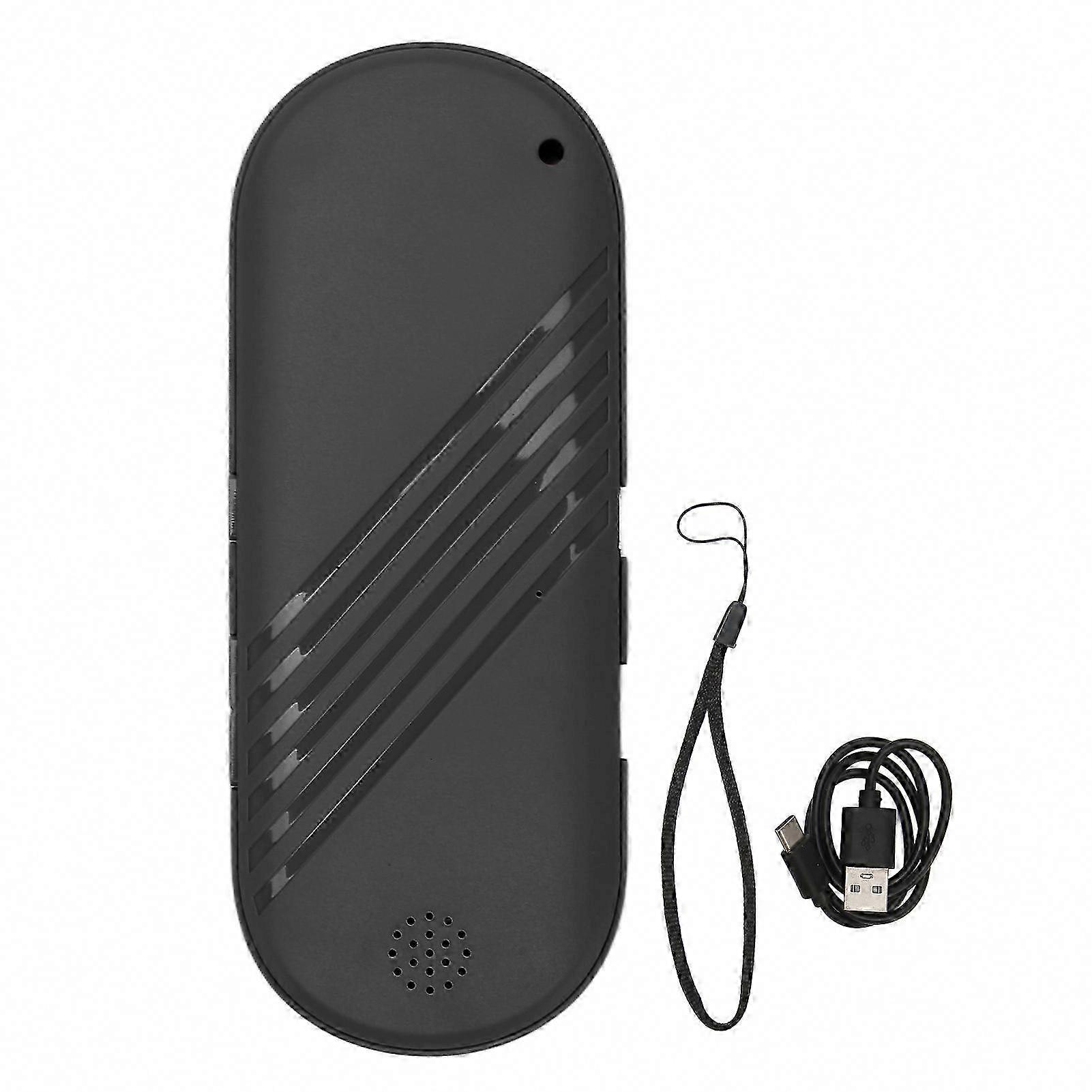 Mini-bluetooth-stereo-knochenschallkissen, Schwarz, Tiefer Bass Für Besseren Schlaf, Multifunktionaler Lautsprecher