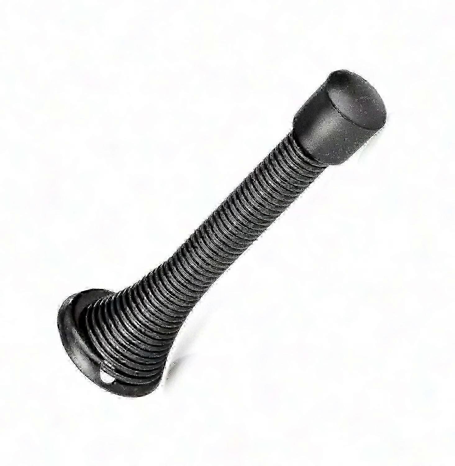 Packung Mit 10 Schwarzen, Federbelasteten Türstoppern, 7,6 Cm, Robust Mit Gummipuffer, Ideal Für Zuhause Und Büro