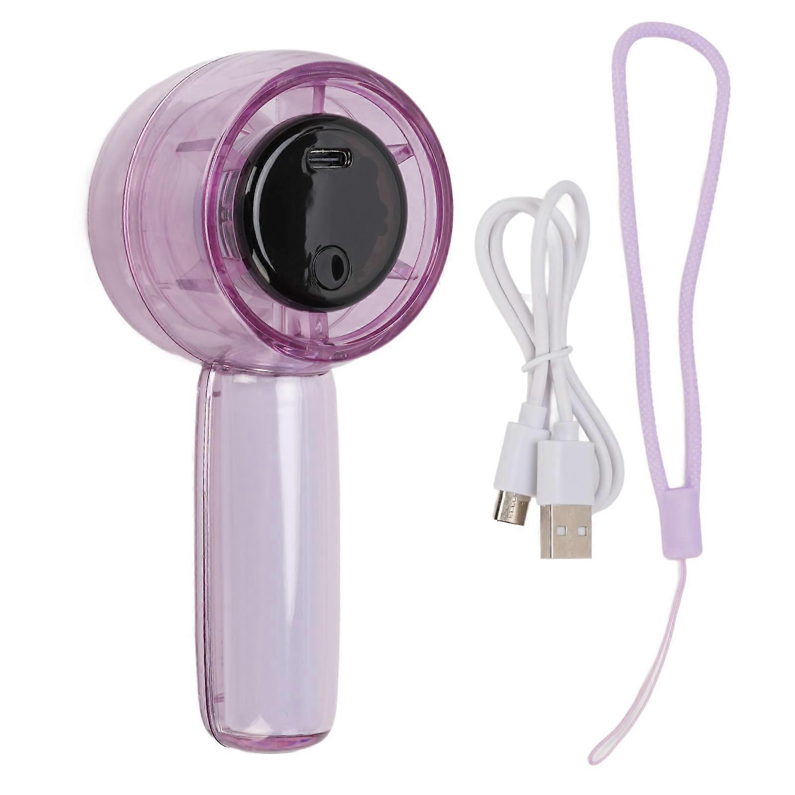 Wiederaufladbarer, Tragbarer Turboventilator, 5 Stufenlose Geschwindigkeitsstufen, Digitalanzeige, Mini-windschutz Für Camping, Taschenformat, Leise, Usb-anschluss, Schwarz