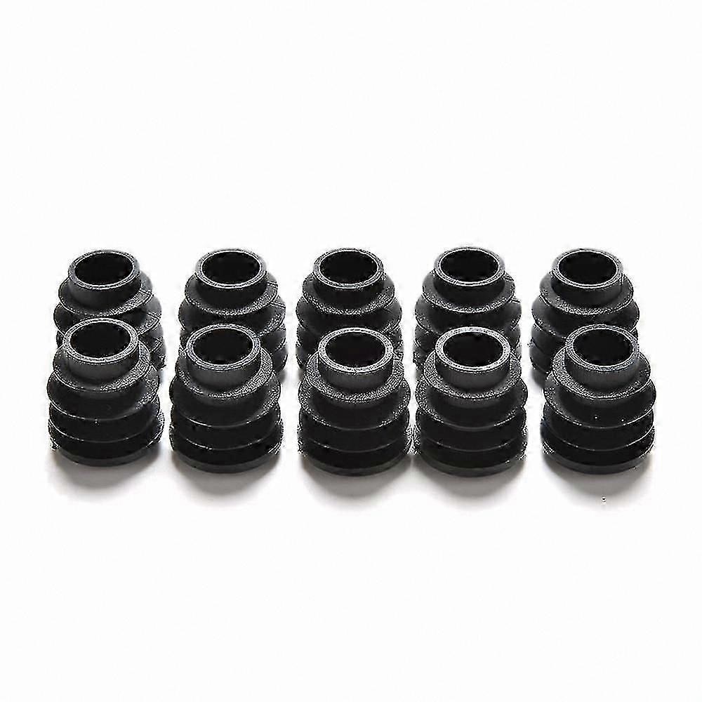 Schutzkappe Aus Pvc Für Möbelbeine, Runde Rohrkappe, Rohrabschlusskappe, Möbelzubehör, 4er-set, Standarddurchmesser, Schwarz, Bodenschutz Und Stabilität.