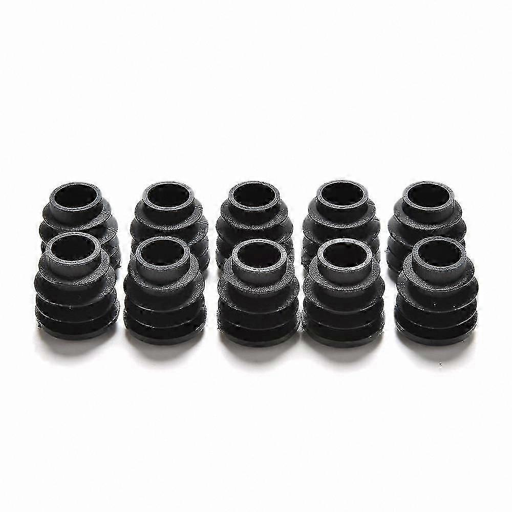 Schutzkappe Aus Pvc Für Möbelfüße, Kappe Für Rundrohre, Rohrendkappe, 4er-pack, Durchmesser 25 Mm, Schwarze Ausführung, Für Den Innen- Und Außenbereich Geeignet.