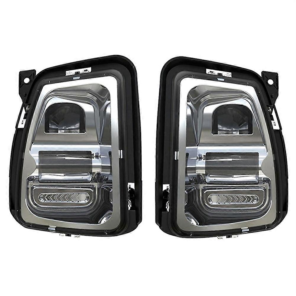 Satz Mit 2 Led-nebelscheinwerfern Für Dodge Ram 1500 (2013-2018), Klare Frontstoßstangenleuchten, Teilenummern 68104821ac Und 68104820ac.