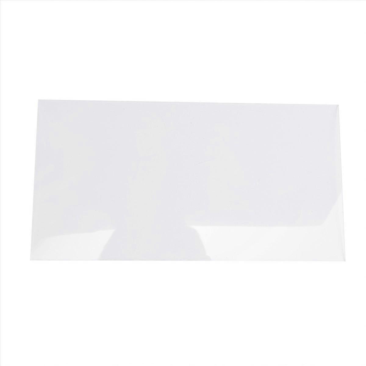 Rechteckiger, Transparenter Acryl-kuchenschaber, Gebäckwerkzeug - B