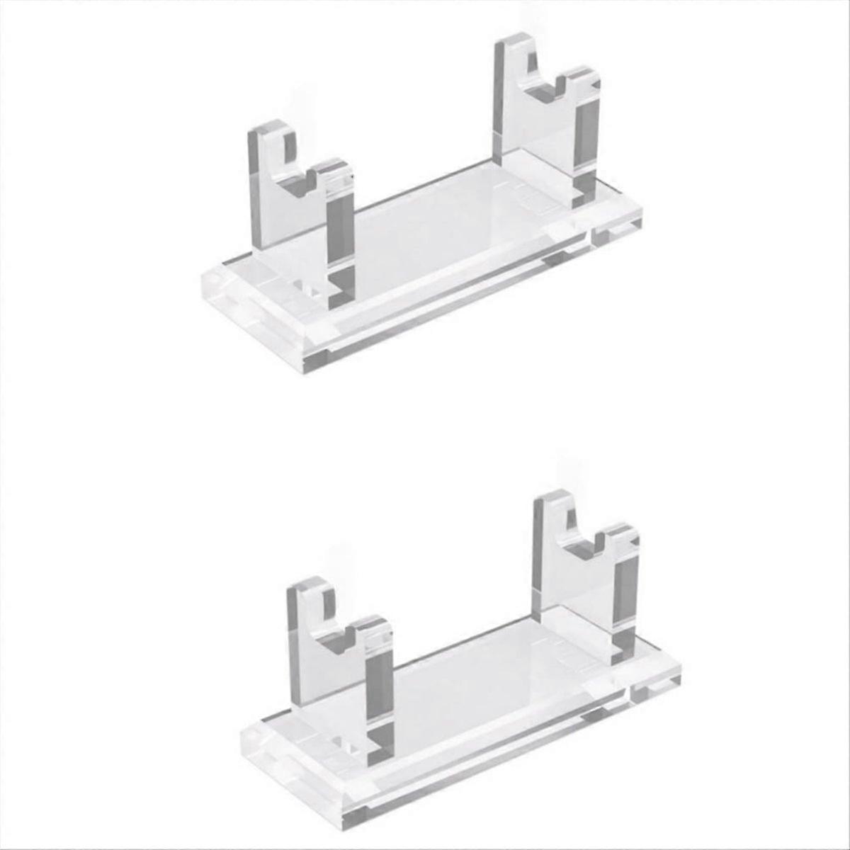 Acryl-tischständer Für Herren, Kompatibel Mit Viking Blade, -23 °c, Transparent, 2er-pack