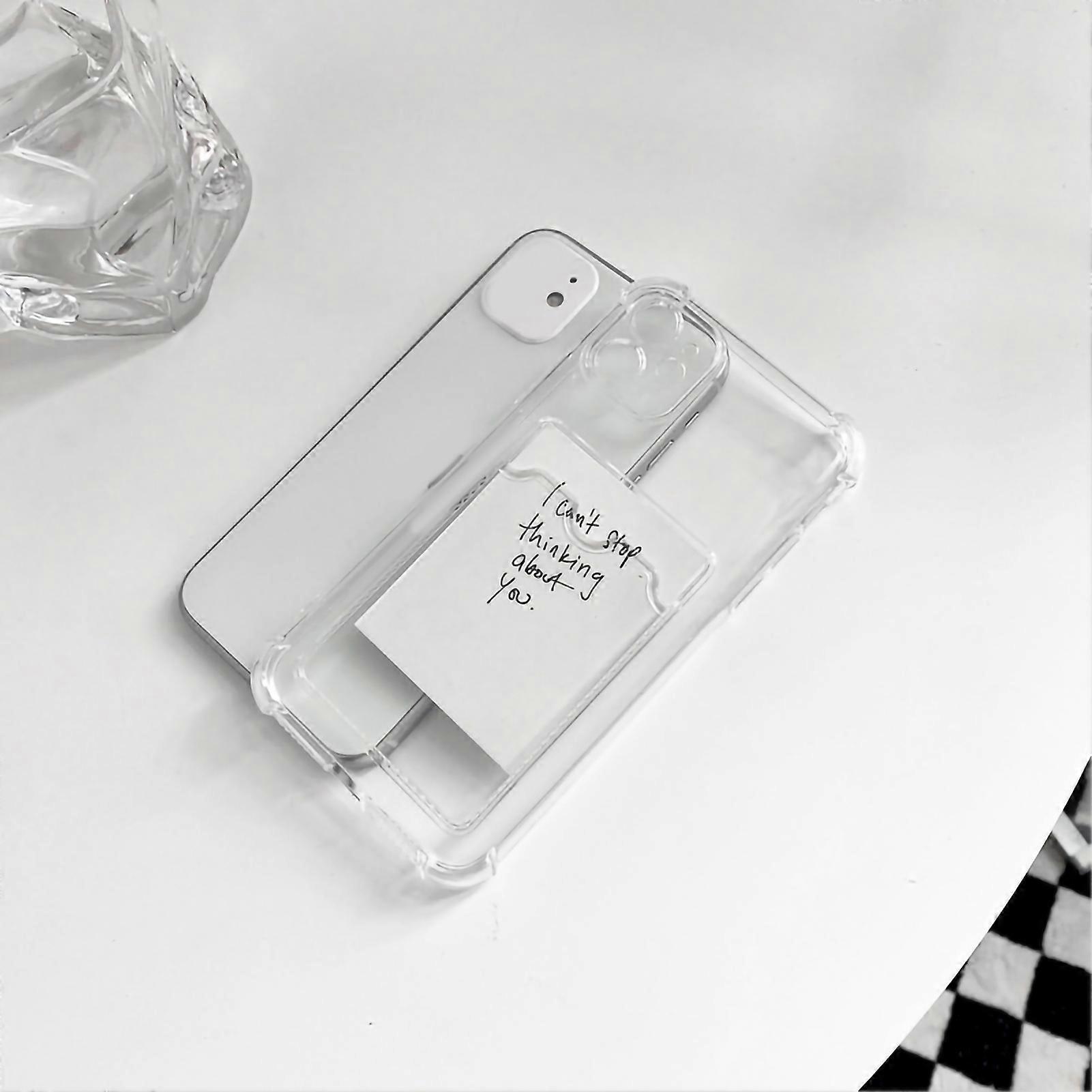 Schlanke, Transparente Und Flexible Tpu-schutzhülle, Stoß- Und Staubfest, Rundumschutz, Kartengröße