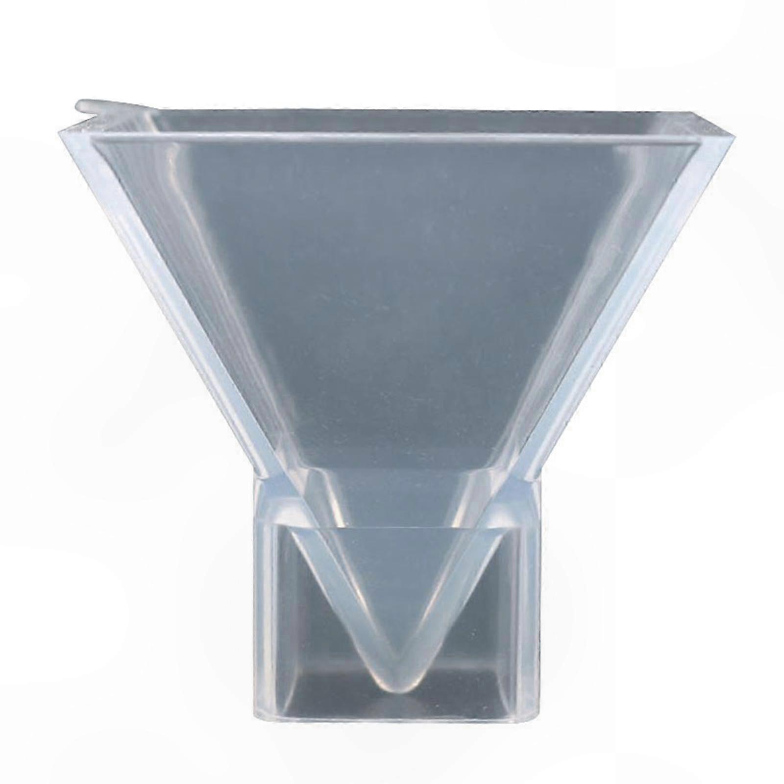 Transparente Silikonpyramide Für Harzguss, Hochtransparente Diy-form, Trockenblumenpräparat, Handgefertigte Wohndekoration