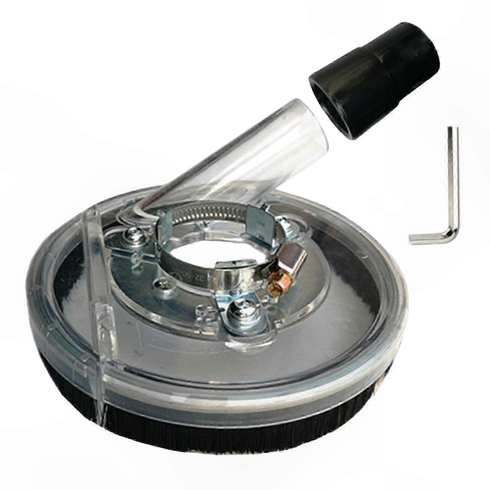4/5 Zoll Transparente Polycarbonat-schleifhaube, Staubschutz Für Winkelschleifer, Optimale Staubabsaugung
