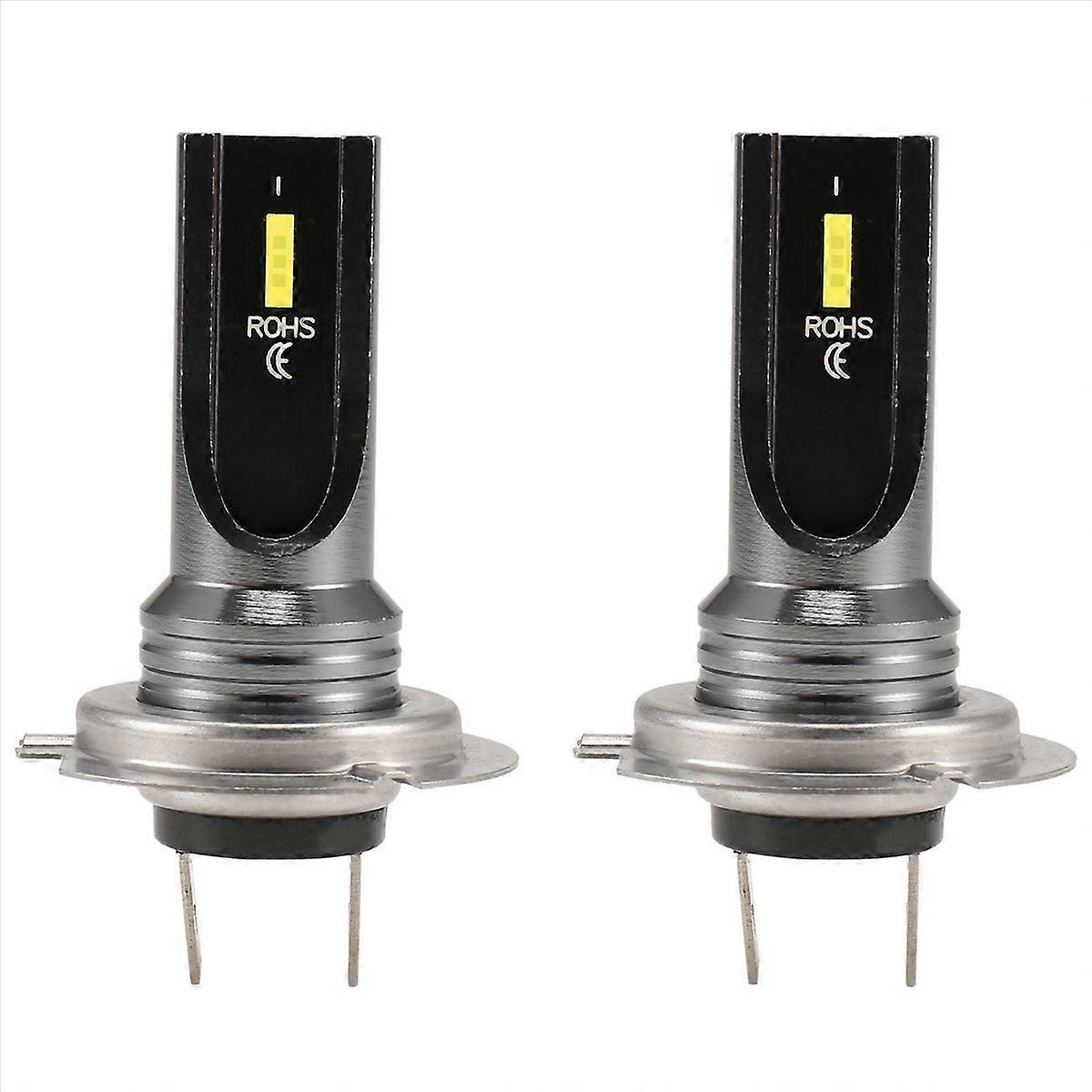 2er-pack H7-led-lampen Für Autoscheinwerfer, 6000 K Weiß, 80 W, 6smd-csp-chip