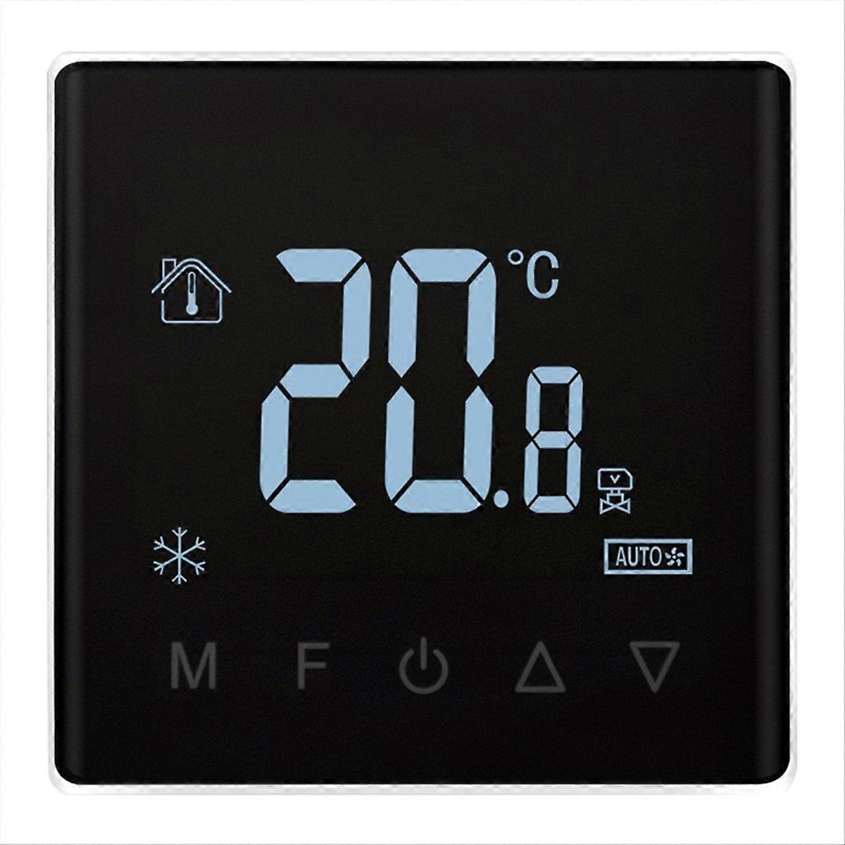 Tuya Zigbee Wifi Smart-thermostat, Temperaturregler Für Vernetzte Haushalte, Kompatibel Mit Klimaanlage Und Fußbodenheizung, Weiß.