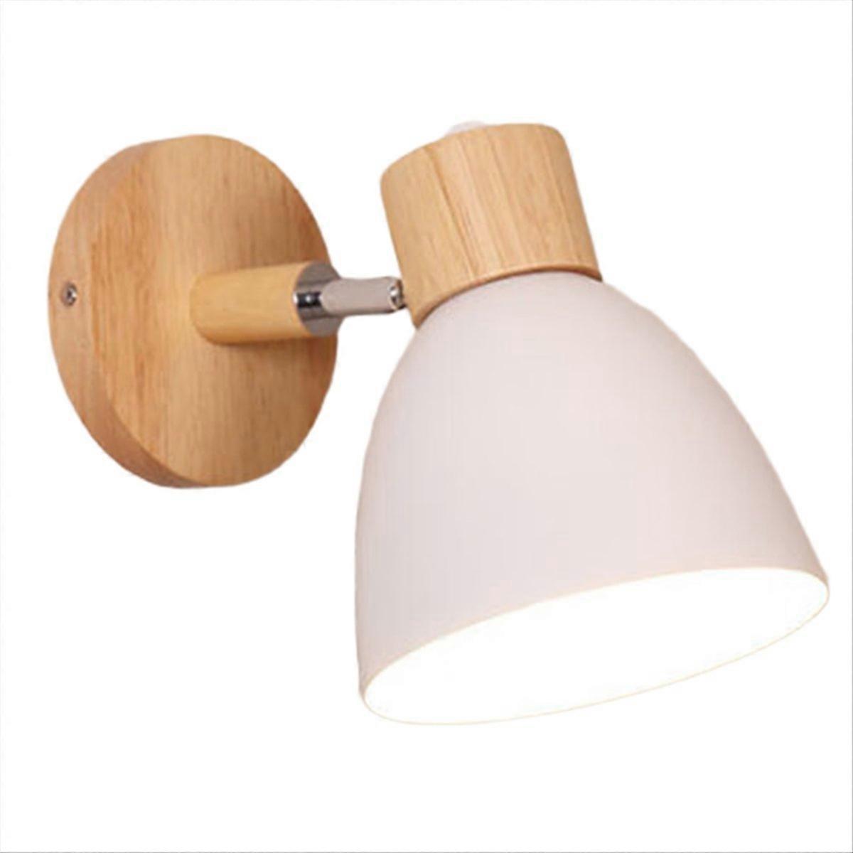 Moderne Led-wandleuchte Im Nordischen Stil, Minimalistisches Design, Aus Schmiedeeisen, Weiß, Ideal Für Die Innenbeleuchtung Von Schlafzimmern, Fluren Oder Restaurants.