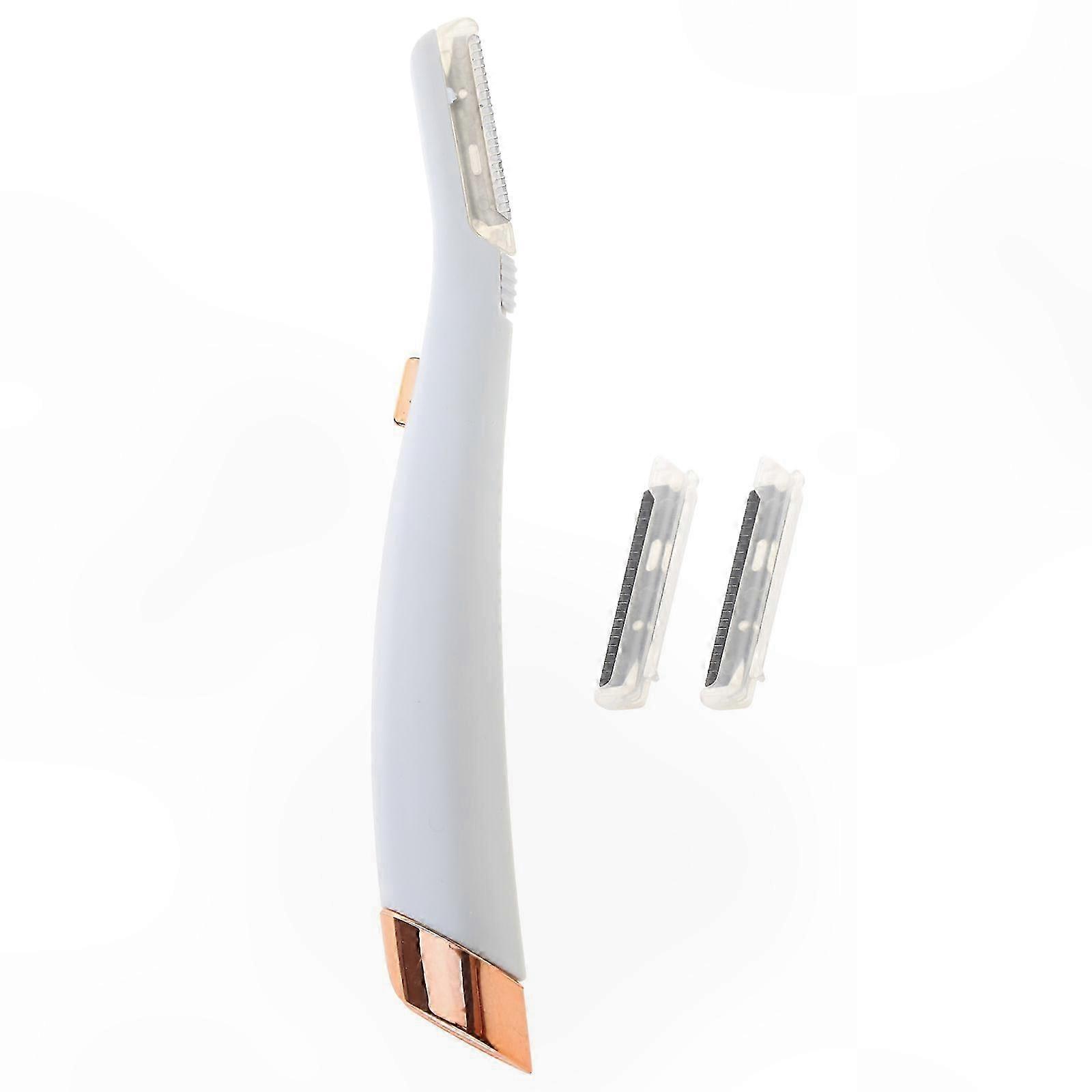 Luminateur Dermaplane Glo Multifunktions-gesichtsrasierer Mit Peelingfunktion Und 6 Ersatzköpfen, Einfach Anzuwenden Für Frauen Und Männer