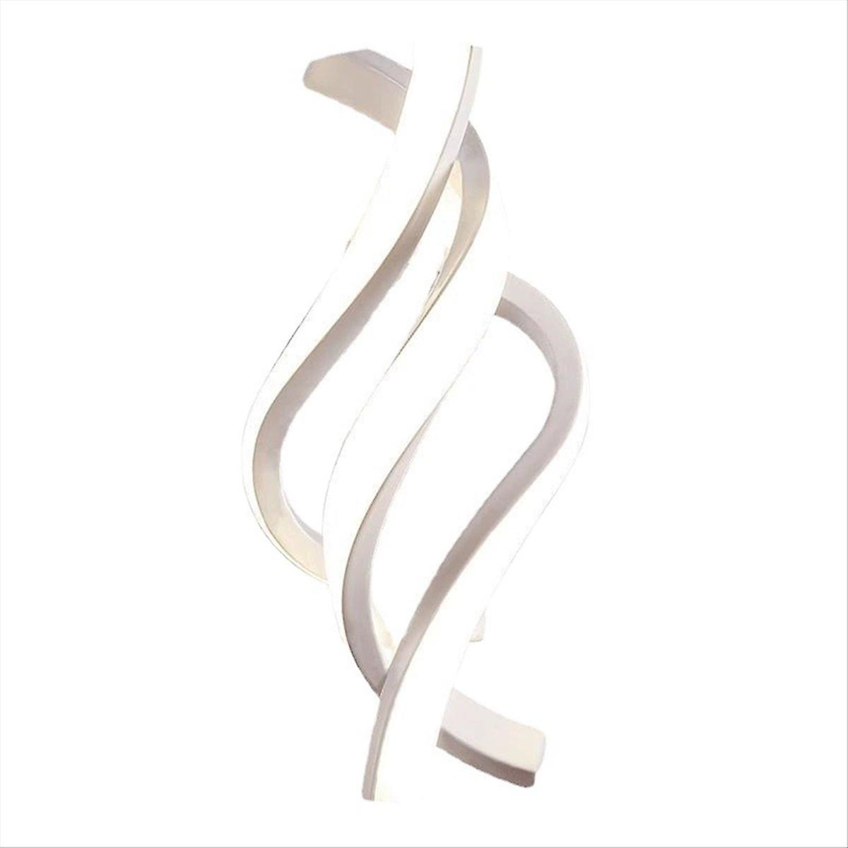 Moderne Spiralförmige Led-wandleuchte, 28 W, Kaltweiß, Für Schlafzimmer Oder Badezimmer.